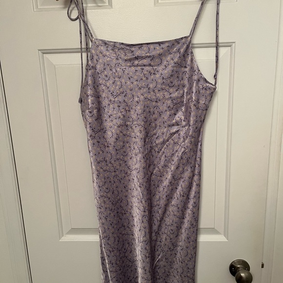 Purple slip dress - Picture 2 of 4